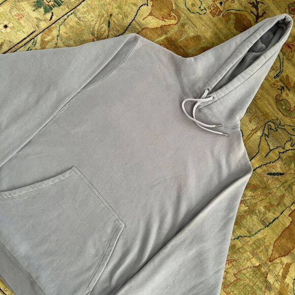 Warm Gray Maison Article Hoodie Sweatshirt Men's Large Heavyweight NWOT - Picture 4 of 10